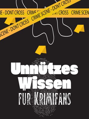 cover image of Unnützes Wissen für Krimifans